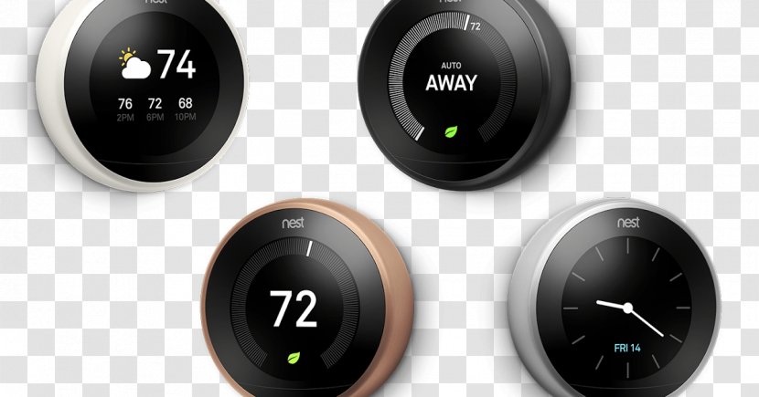 Nest Learning Thermostat Labs Smart Home Automation Kits - Weekend Night Standee Transparent PNG