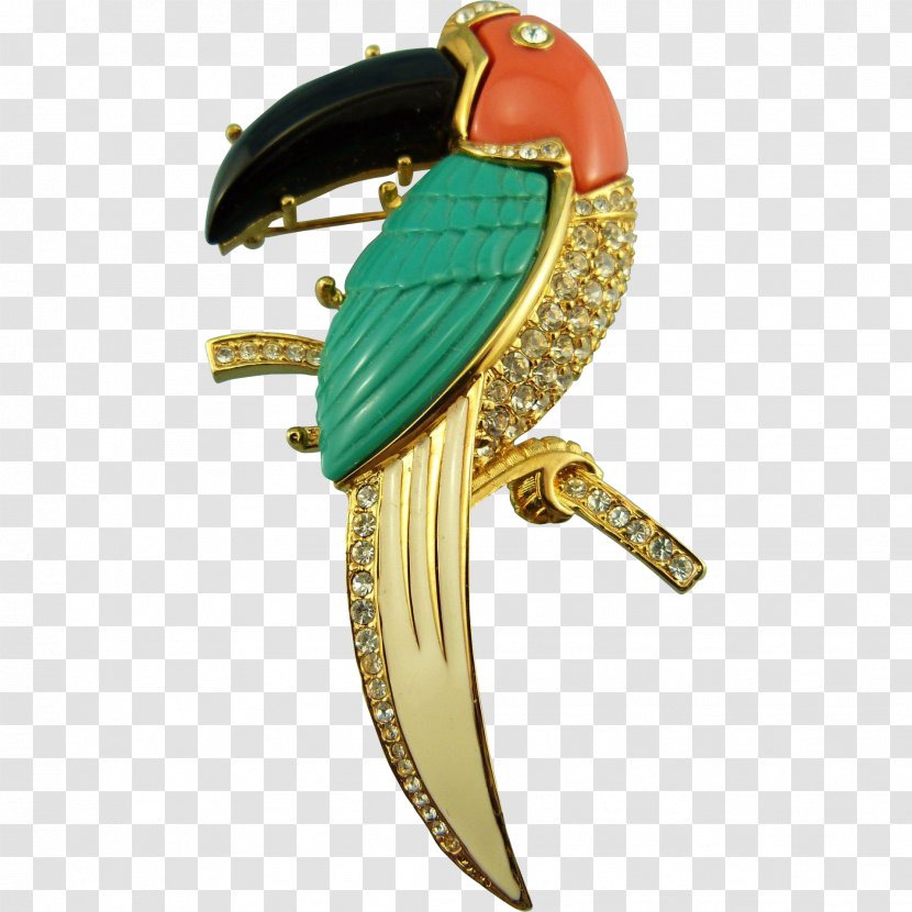 Macaw Body Jewellery Brooch - Jewelry - Toucan Transparent PNG