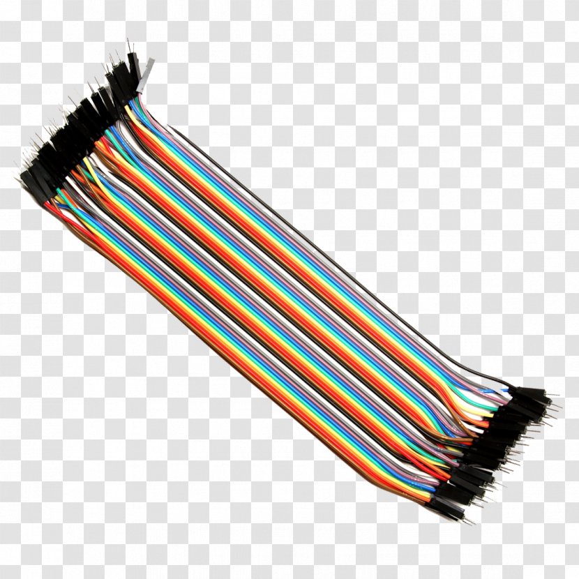 Jump Wire Breadboard Jumper Electrical Cable - Lead Transparent PNG