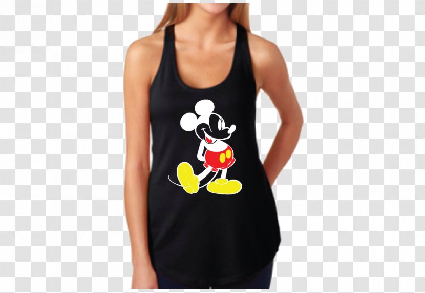 Minnie Mouse T-shirt Mickey The Walt Disney Company - Neck Transparent PNG