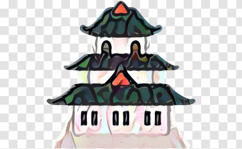 100 Emoji - Japanese Castle - Tshirt Japan Transparent PNG