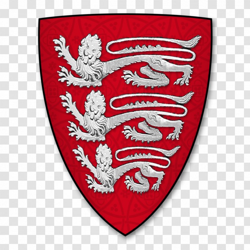 England Coat Of Arms Shield Knight Banneret Roll - Ancient Transparent PNG