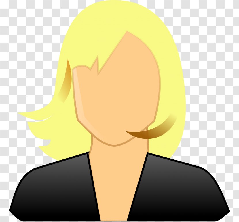 Clip Art Female Image Vector Graphics Illustration - Silhouette - User Icon Transparent PNG
