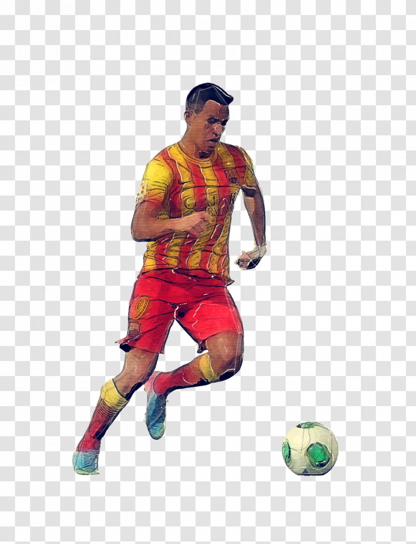 Football Player - Soccer Ball - Team Sport Sports Equipment Transparent PNG