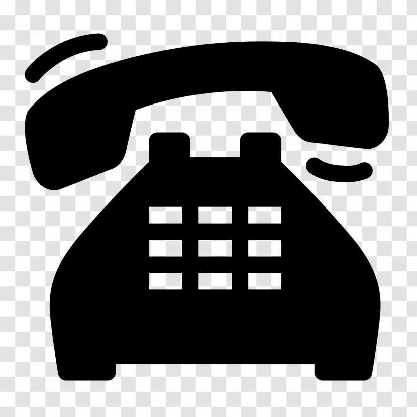 Telephone Call Home & Business Phones IPhone - Black And White - Iphone Transparent PNG