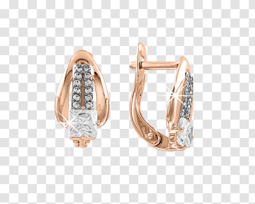 Earring Gold Cubic Zirconia Jewellery - Body Jewelry - Ring Transparent PNG