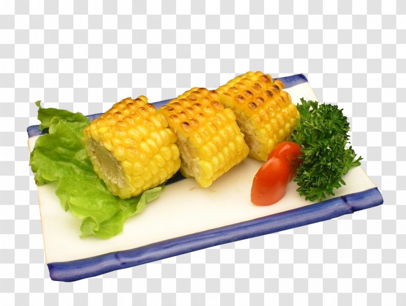 Barbecue Asado Maize Roasting Food - Butter Roasted Corn Transparent PNG