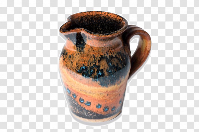 Ceramic Jug Pitcher Pottery Mug - Cup Transparent PNG