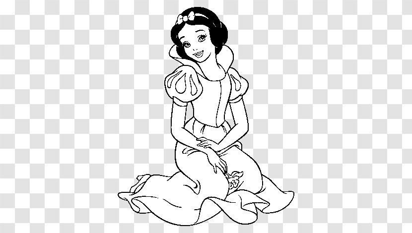 Snow White Seven Dwarfs Disney Fairies Dopey Coloring Book - Frame Transparent PNG