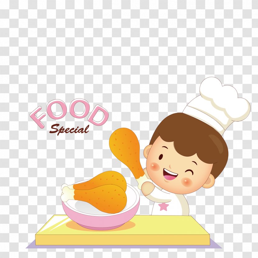 Food Cook Chef - Flower - Delicious Chicken Legs Transparent PNG