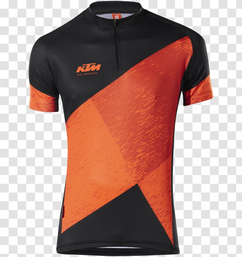 Tracksuit KTM T-shirt Clothing Bicycle - Sleeve Transparent PNG