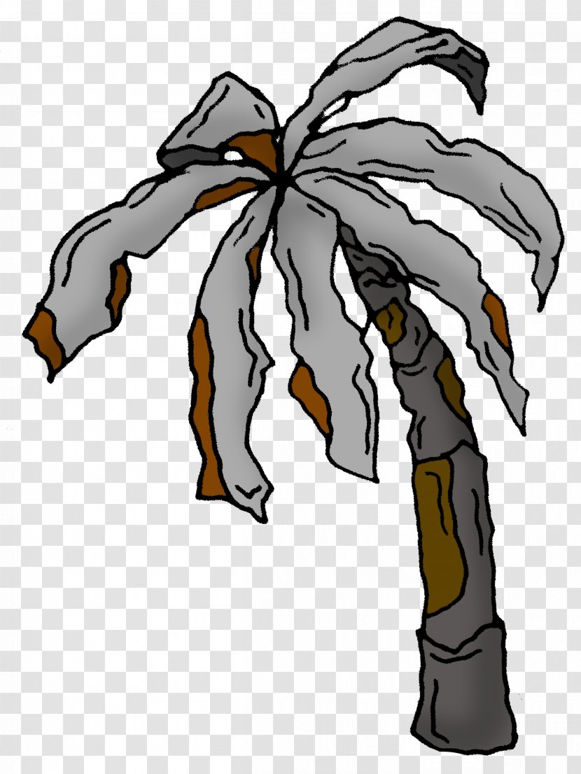 Palm Tree 2 Art Clip - Arecaceae - Sprite Transparent PNG