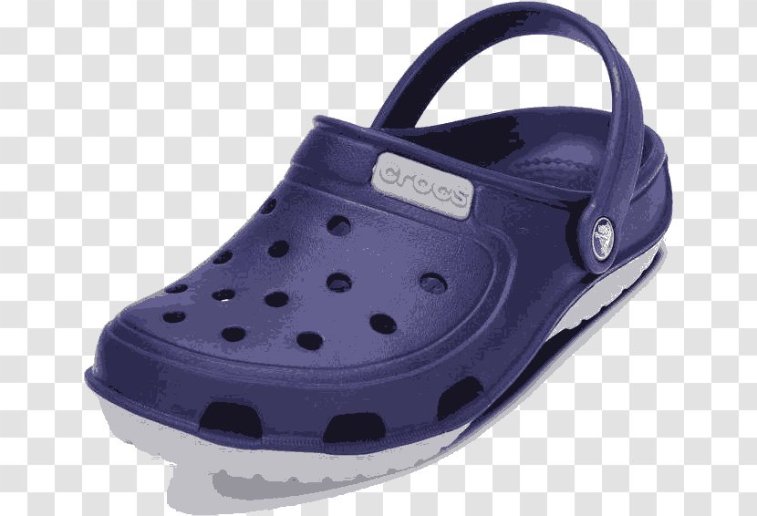 Clog Shoe Crocs Sandal Boot - Purple - Flat Casual Summer Sandals Hole Shoes 200,366 Transparent PNG