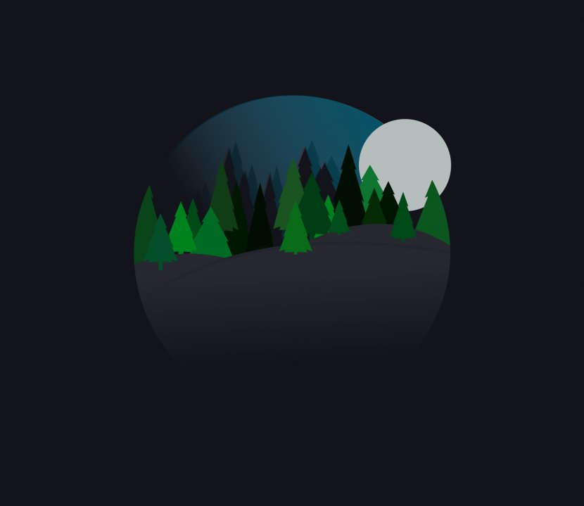 Forest Tree Icon - Grass - Nighttime Pictures Transparent PNG