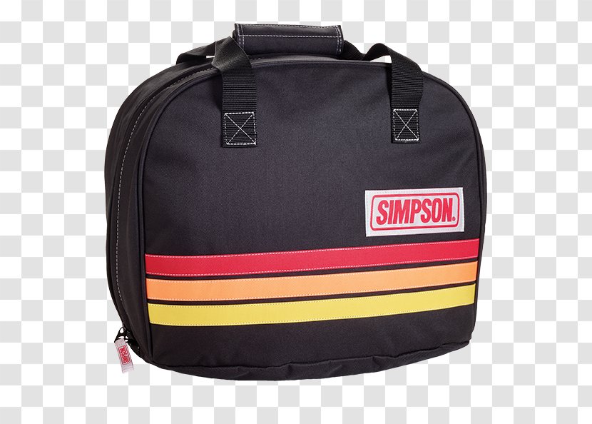 Bag Simpson Performance Products Helmet Auto Racing Motorsport - Luggage Bags Transparent PNG