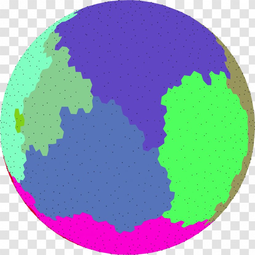 Green Earth - Magenta Globe Transparent PNG