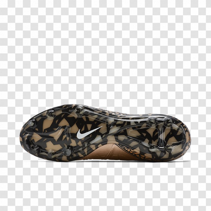 Nike Hypervenom Shoe Brown Bronze Transparent PNG