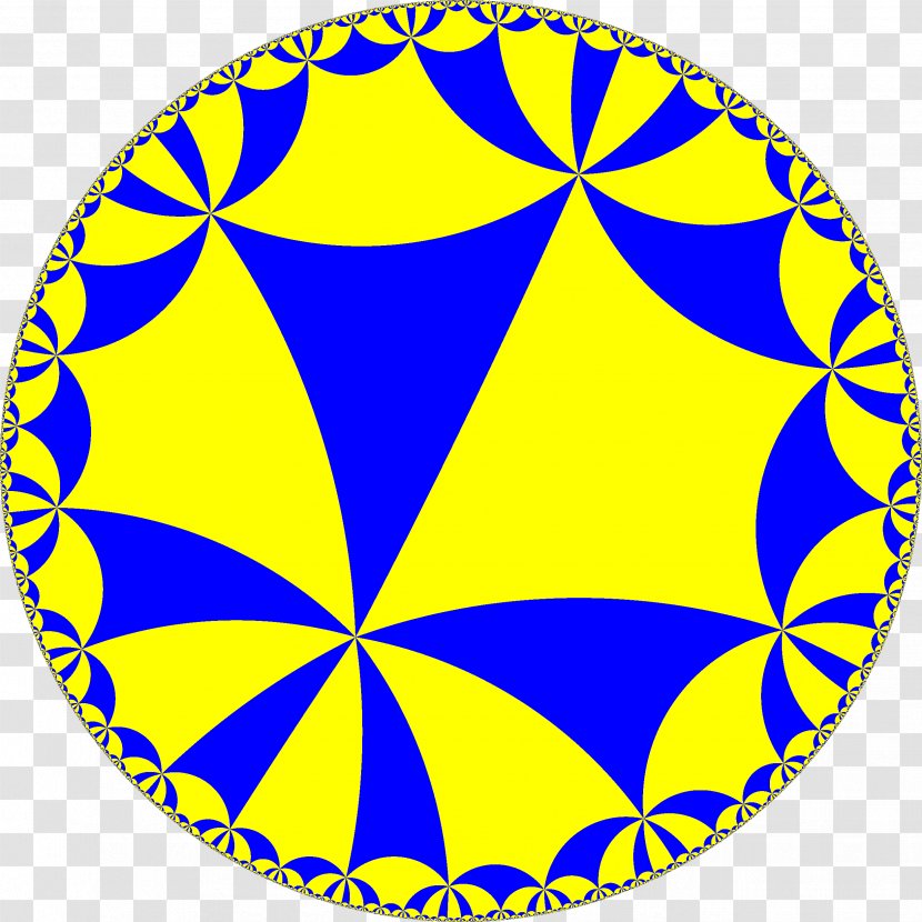Circle Point Symmetry Clip Art - Yellow - Polyhedron Transparent PNG