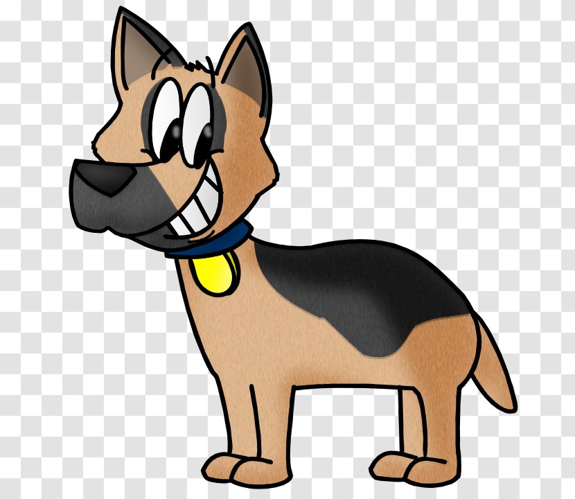 Old German Shepherd Dog Basset Hound Cat Puppy - Drawing - Police Transparent PNG