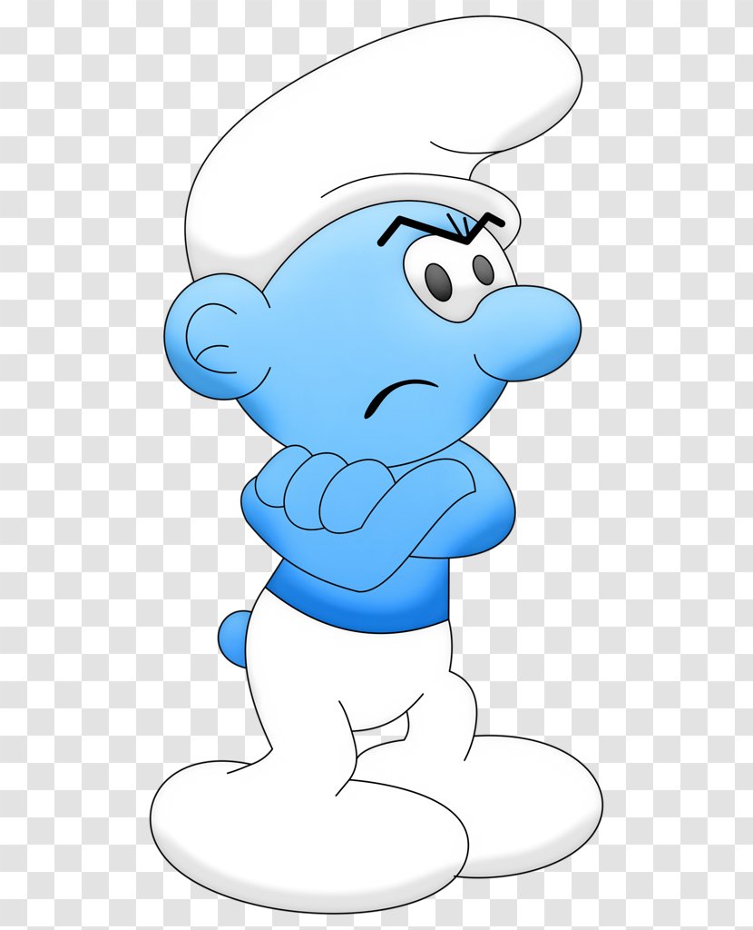 Papa Smurf Grouchy The Smurfette Clumsy - Johan And Peewit - Animation Transparent PNG