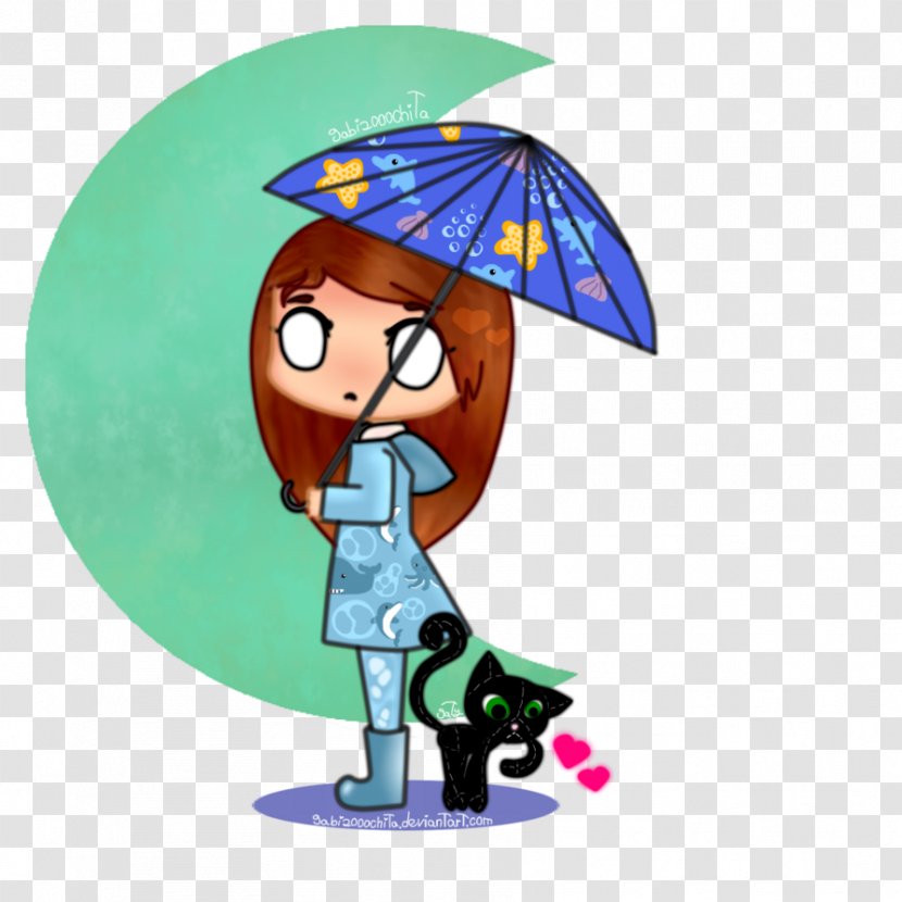 Clothing Accessories Character Fiction Clip Art - Fashion Accessory - Raining Transparent PNG