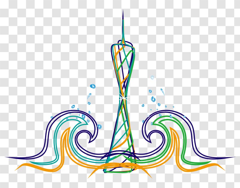 Canton Tower Image Vector Graphics Logo - Architecture Transparent PNG