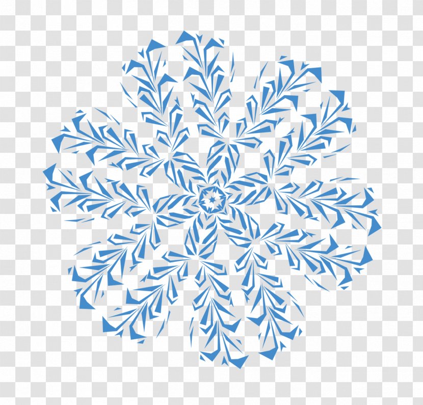 MTA Holiday Party! Snowflake Desktop Wallpaper Image Borders And Frames - Blue Transparent PNG