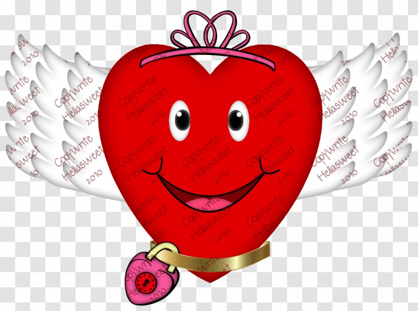 Valentine's Day Smiley Heart Fruit Clip Art - Frame Transparent PNG