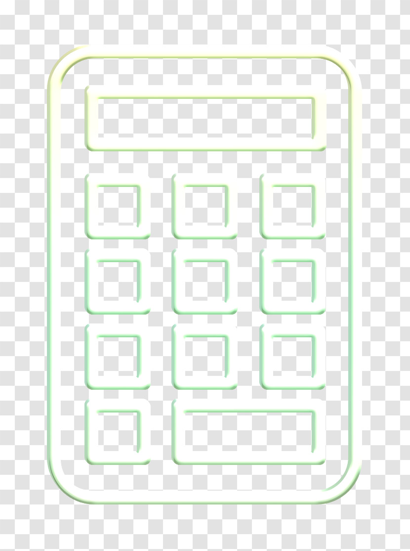 School Icon Technological Icon Calculator Icon Transparent PNG