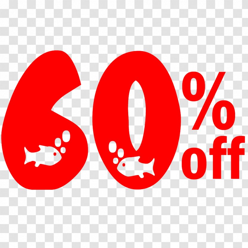 New Year Sale 60% Off Discount Tag. - Code - Price Transparent PNG