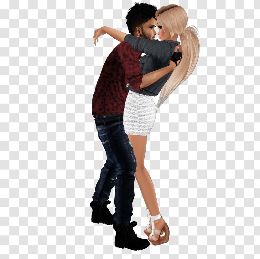 IMVU Avatar Couple Love - Imvu Transparent PNG