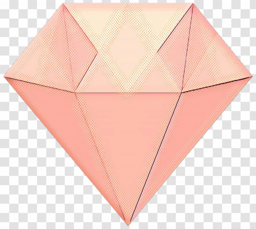 Retro Heart - Origami - Creative Arts Transparent PNG