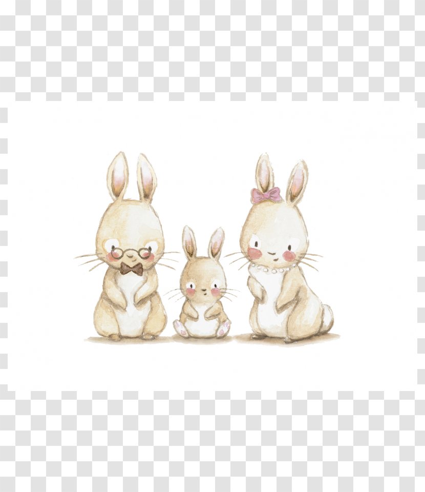 Leporids Rabbit Drawing Painting Transparent PNG