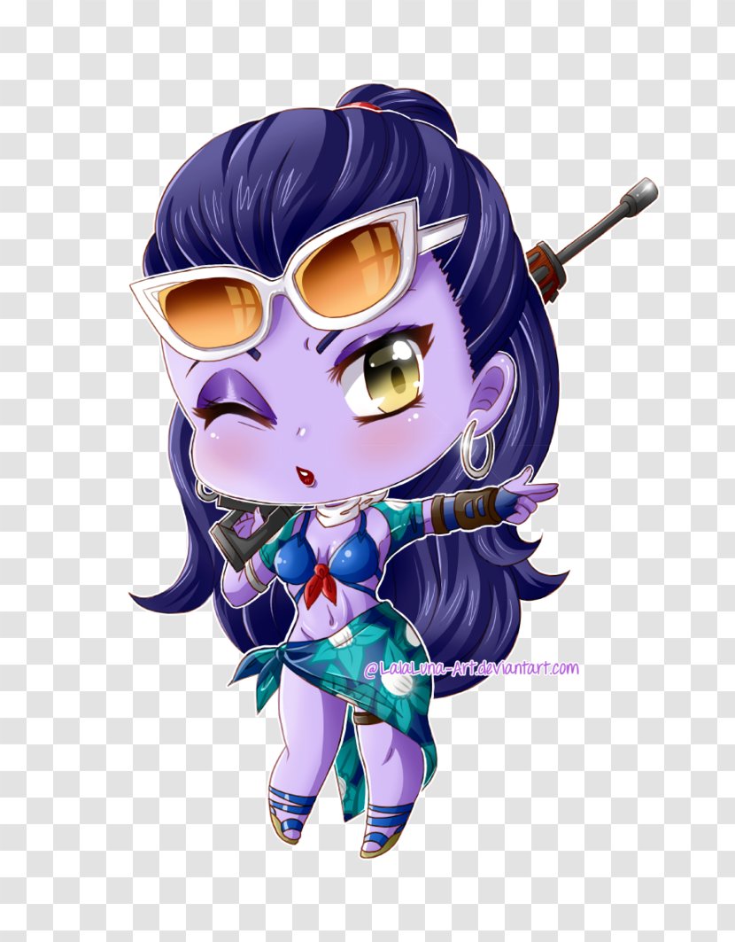 Widowmaker Drawing Art French Riviera - Flower - Happy Bday Transparent PNG