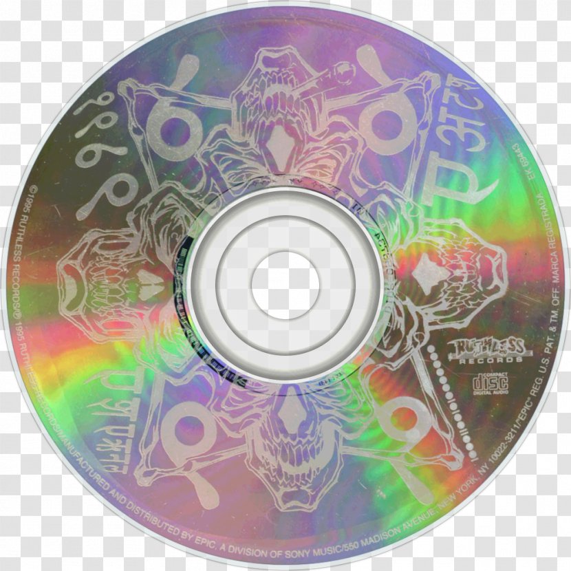 Compact Disc E. 1999 Eternal Bone Thugs-N-Harmony Album Creepin On Ah Come Up - Heart - Btnhresurrection Transparent PNG