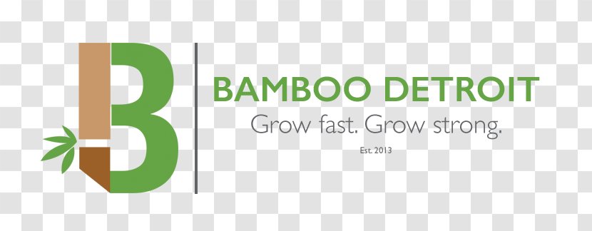 Bamboo Detroit Organization Business Non-profit Organisation Logo - Text - Fearless Motivation Transparent PNG