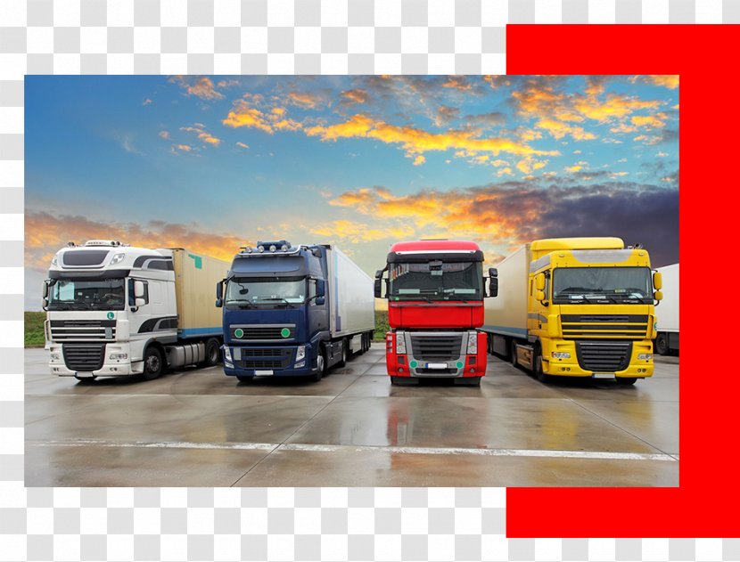 Car Semi-trailer Truck Transport Driving - Logistics Transparent PNG
