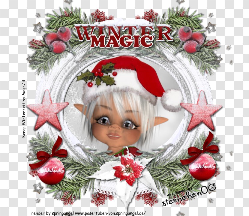 Christmas Ornament Character Fiction - Bin Transparent PNG