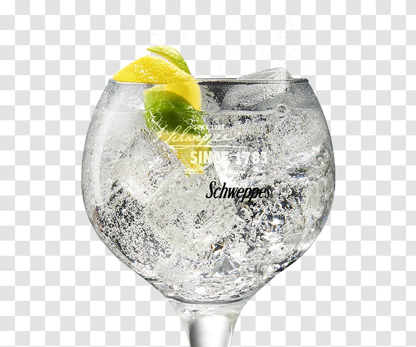 Gin And Tonic Water Vodka Tanqueray - Cocktail Transparent PNG