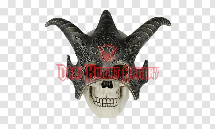 Skull Statue Mask Horn Jester Transparent PNG