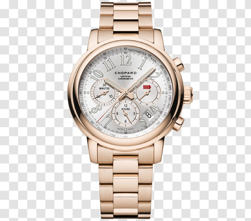 Mille Miglia Chronograph Chopard Chronometer Watch Transparent PNG