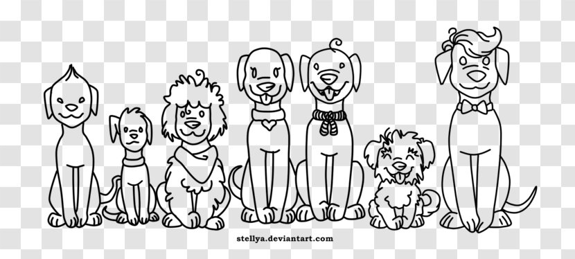 Finger Homo Sapiens Line Art Human Behavior Sketch - Flower - A Pack Of Dogs Transparent PNG