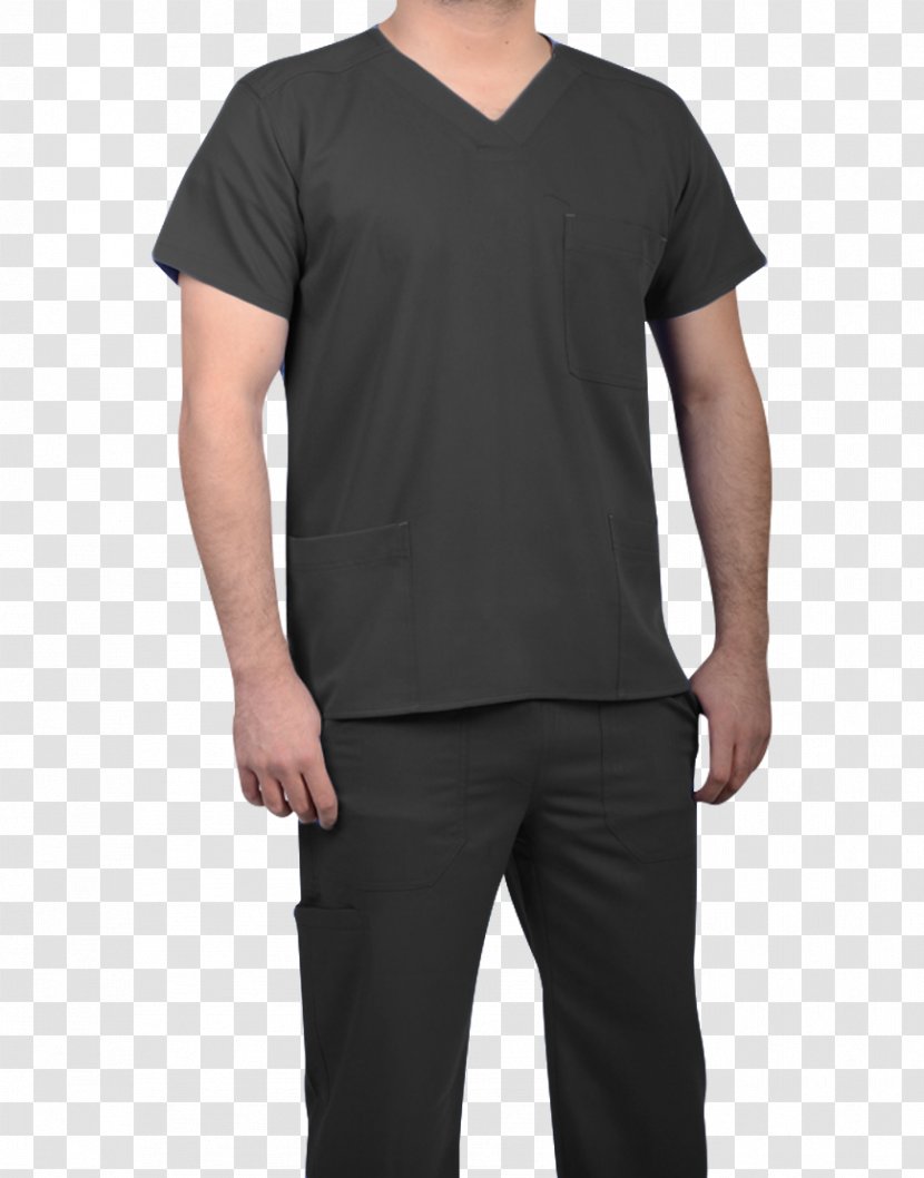 T-shirt Sleeve Scrubs Lab Coats Clothing - Shirt - Male Nurse Transparent PNG