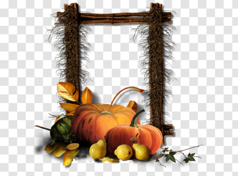 Pumpkin Calabaza Autumn Winter Squash Painting - Picture Frames Transparent PNG
