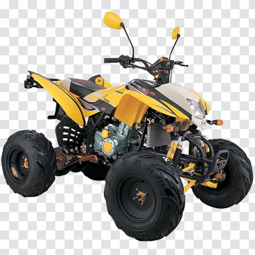 Car Tire All-terrain Vehicle Motor Motorcycle - Automotive Transparent PNG