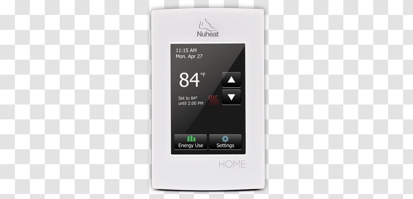 Feature Phone Smartphone Nuheat HOME AC0055 Thermostat - Hardware - Conditioner Transparent PNG