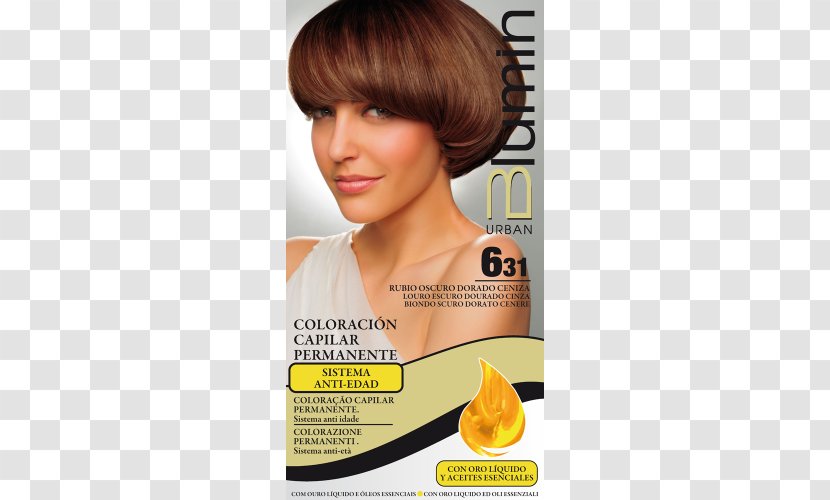 Hair Coloring Blond Dye - Caramel Color Transparent PNG