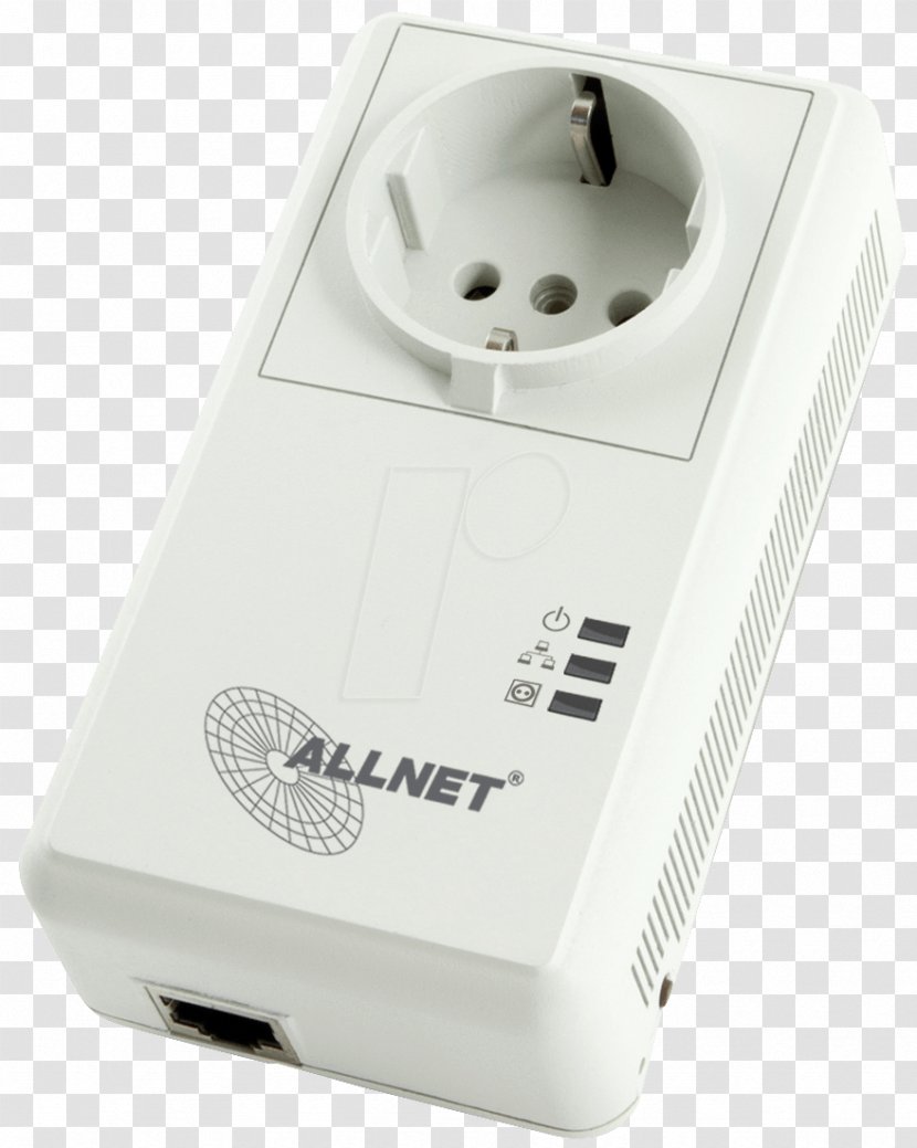 Wireless LAN AC Power Plugs And Sockets Local Area Network ALLNET IP Address - Ac Socket Outlets - Measure Height Transparent PNG