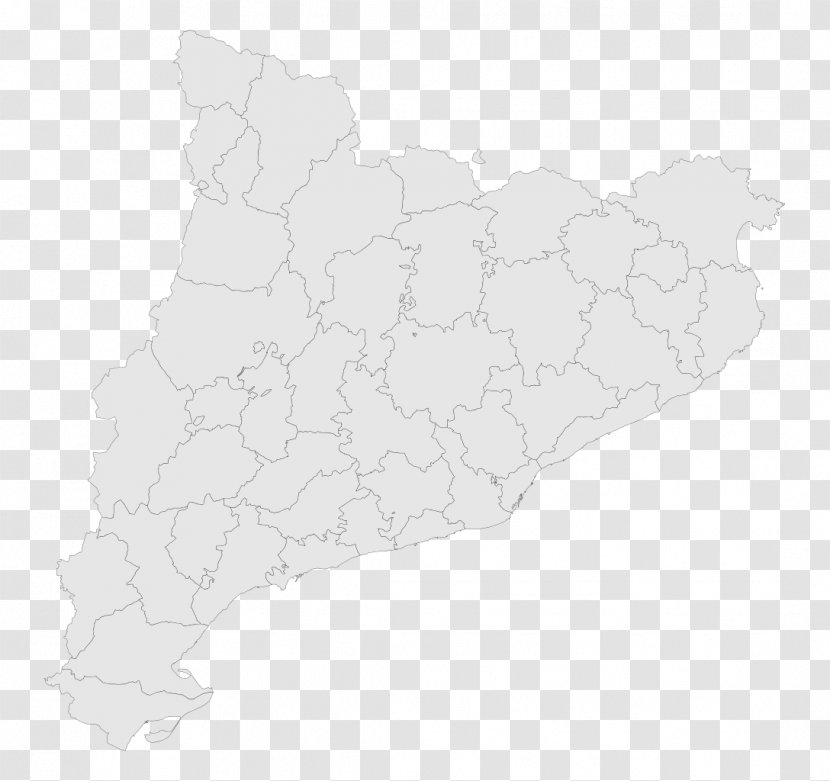Catalonia Map Stará Ľubovňa District - Wikipedia Transparent PNG