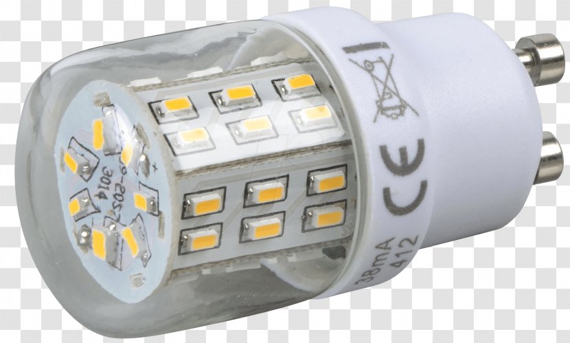 Incandescent Light Bulb LED Lamp GU10 - Surfacemount Technology Transparent PNG